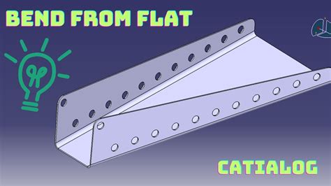 unwrapping sheet metal parts in catia|catia sheet metal bends.